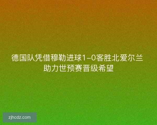 德国队凭借穆勒进球1-0客胜北爱尔兰 助力世预赛晋级希望